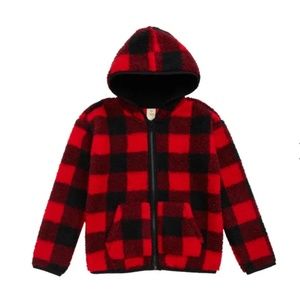 Tucker + Tate Buffalo Plaid Fleece Jacket
